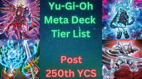 Yu Gi Oh Meta Deck Tier List Post Th Ycs Youtube