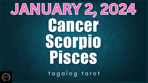 Mga Dapat Ninyong Malaman Today🌈jan 2 2023 ♋️cancer♏️scorpio♓️pisces🔮