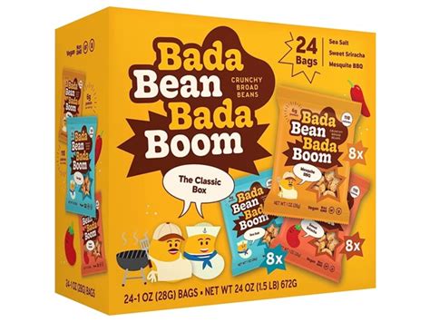 bada bean bada boom crunchy bean snacks ct