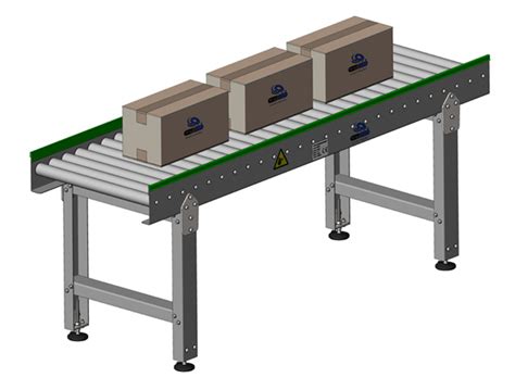 TRG C Convoyeur Modulaire à Rouleaux Gravitaires Fergacom