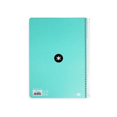 CUADERNO ESPIRAL LIDERPAPEL A4 ANTARTIK TAPA DURA 80H 100GR 159567