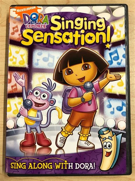 Dora the Explorer - Singing Sensantion (DVD, Nickelodeon) - G0412 – DVDs4Me