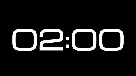 2 Minute Countdown Timer No Sound Youtube