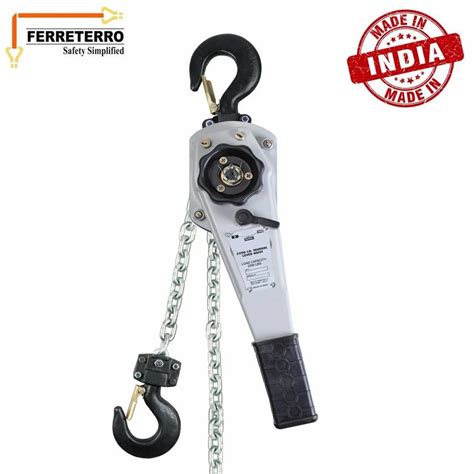 hook ratchet lever hoist  industrial load capacity  ton