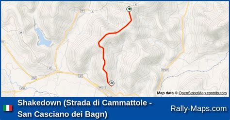 Shakedown Strada Di Cammattole San Casciano Dei Bagn Stage Map