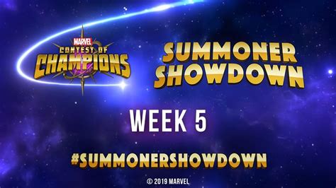 Marvel Contest Of Champions Summoner Showdown Week 5 Youtube