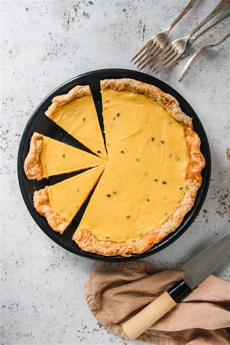 Mango Custard Pie