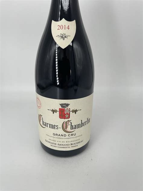 2014 Armand Rousseau Charmes Chambertin Grand Cru Traditional Wine