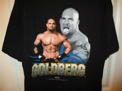 ORIGINAL VINTAGE 1998 WCW BILL GOLDBERG Wrestling T S Gem