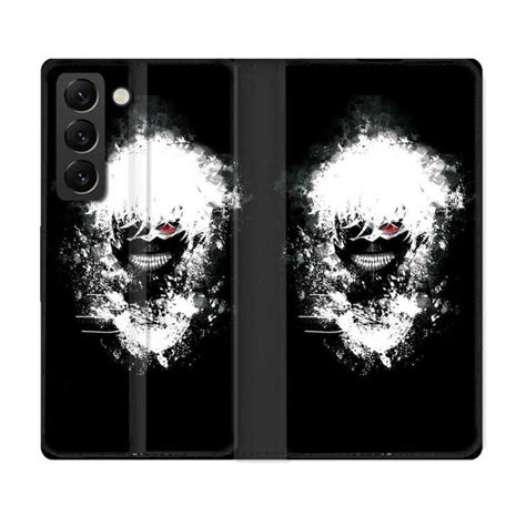 Housse Cuir Portefeuille Samsung Galaxy S Plus Manga Tokyo Ghoul