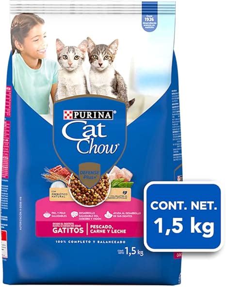 Purina Cat Chow Gatitos 1 A 12 Meses 1 5 Kg 1 Unidad Amazon Mx