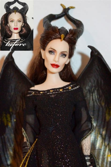 Maleficent OOAK Doll by lulemee on DeviantArt