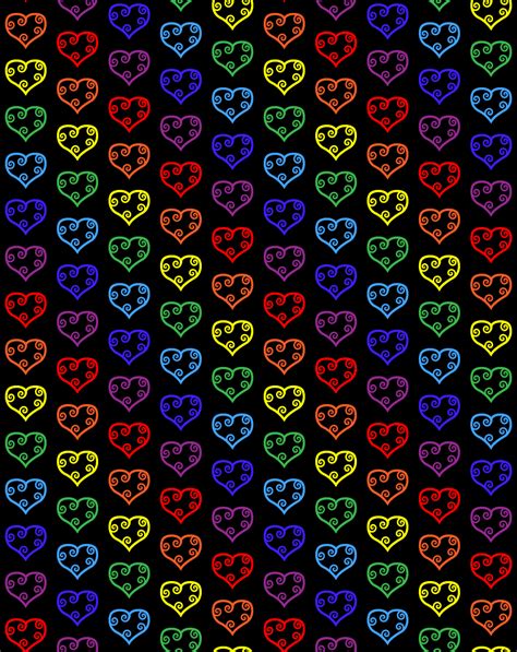 Rainbow Hearts Wallpapers - Wallpaper Cave