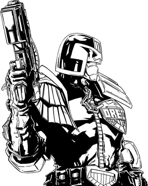 Pin By Amelia Harrington On Art Inspiration Judge Dredd Comic Dredd