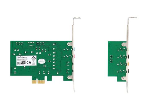 StarTech 7 1 Channel Sound Card PCI Express 24 Bit 192KHz Model