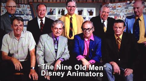 Walts 9 Old Men Walt Disney Co Disney Animated Films Walt Disney