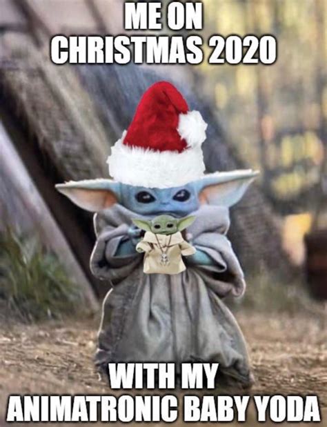 Christmas R Babyyoda Baby Yoda Grogu Know Your Meme