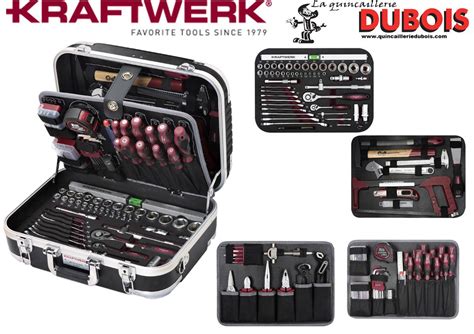 Coffret En ABS De 169 Outils KRAFTWERK 202 100 000