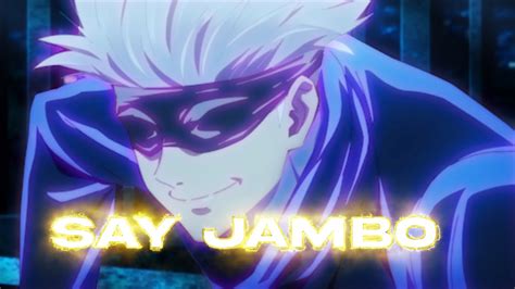 Gojo Say Jambo Edit Amv Quick Youtube