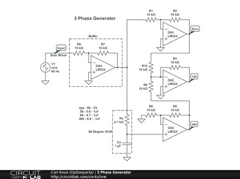 3-Phase Signal Generator Circuit Using Opamp Homemade, 46% OFF