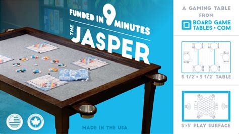 Jasper Board Game Table – BoardGameTables