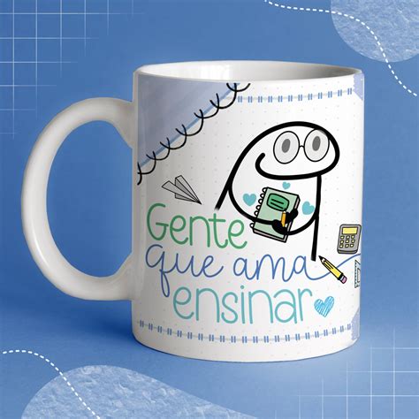 Caneca Professores Linha Flork Gente Que Ama Ensinar Upendi Store