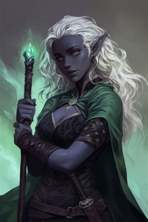 Female Drow Druid In 2024 Weibliche Charakterdesign Charakterdesign Apokalypse