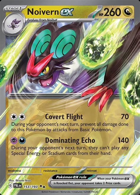 Noivern Ex Holo Prices Pokemon Paldea Evolved Pokemon Cards