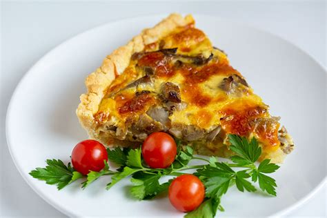 Quiche S Gljivama Njam Ba