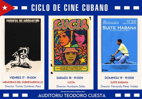 Ciclo de cine cubano Lucía de Humberto Solás Ayuntamiento de Mieres