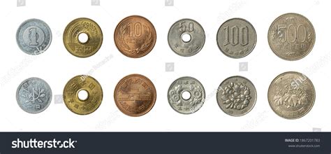 Japanese Coin Over Royalty Free Licensable Stock Photos