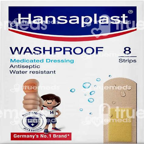 Hansaplast Washproof Antiseptic Bandage 8 Uses Side Effects Dosage