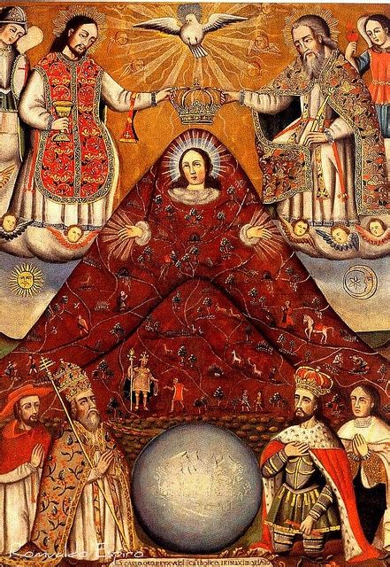 Nuestra Señora del Cerro Rico de Potosí Colonial art Sacred art