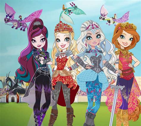 Ever After High Dragon Games Raven Queen Apple White Darling Charming