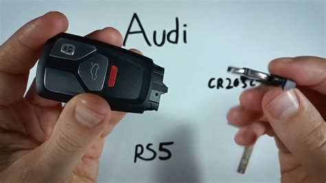 How To Replace The Battery In Your Audi RS5 Key Fob FobBattery