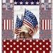 Live Free Patriotic Lap Quilt Kit Includes Binding And Etsy