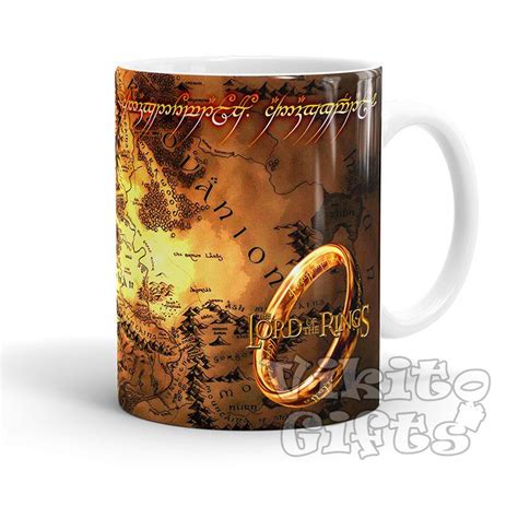 Lotr Coffee Mug Lord Of The Rings Mug Hobbit Coffeecup Lord Of The