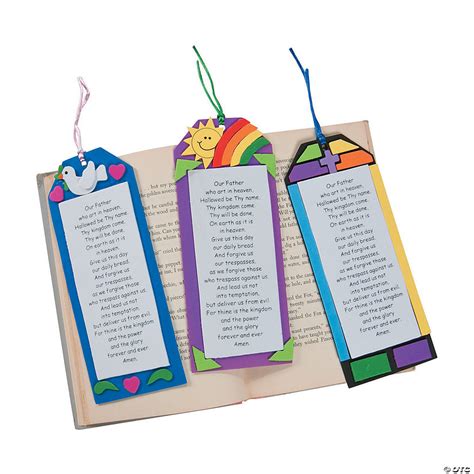 The Lords Prayer” Bookmark Craft Kit