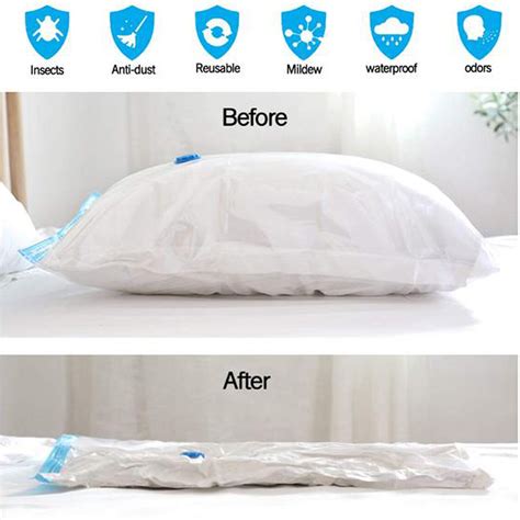 Strong Vacuum Storage Bags Vac Space Saving Compressed Bag Vaccum Pack