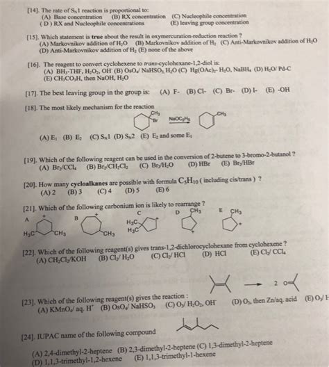 Solved LJ Which Of The Following Reacts Fastest With NaOH Chegg