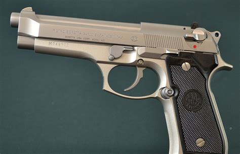 Pietro Beretta Model 92fs Inox 9mm Semi Auto Pistol Hc For Sale At