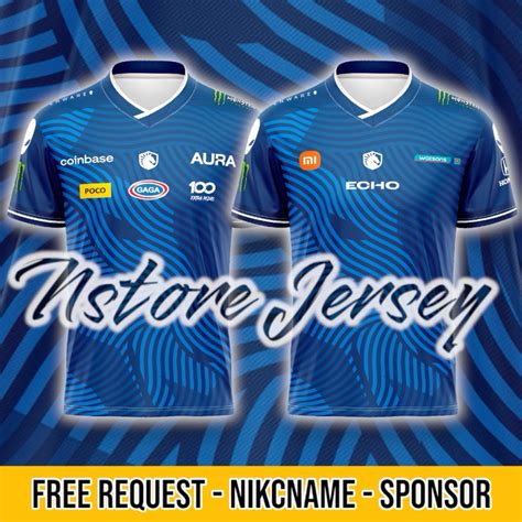 Jual Jersey Esport Aura Echo X Liquid Mpl S Pubg Free Nickname