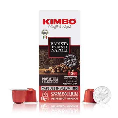 Kimbo Barista Espresso Napoli Capsule Compatibili Nespresso