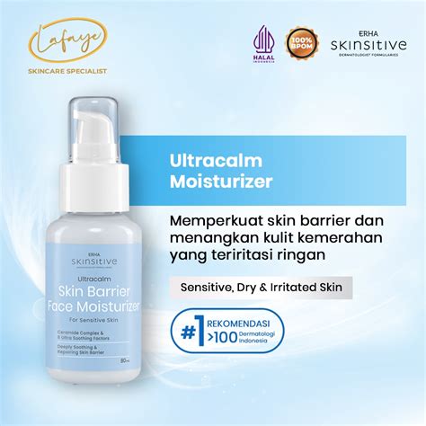 Jual ERHA Skinsitive Ultracalm Skin Barrier Moisturizer 80 Ml