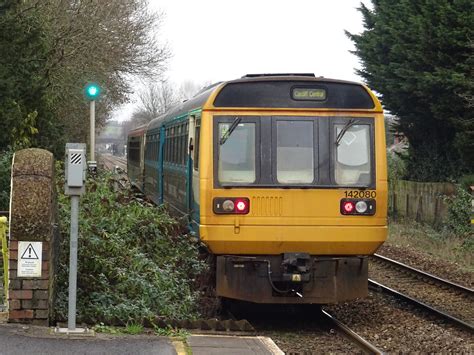 Tfw 142080 Dinas Powys Transport For Wales Class 142 14 Flickr