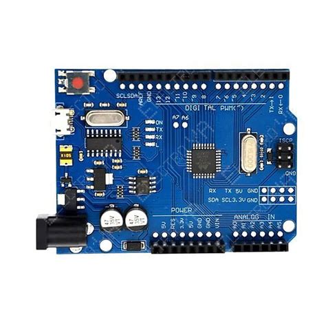 Placa De Desarrollo Uno R3 Atmega328p Ch340 Compatible Con Arduino