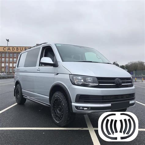 Volkswagen Transporter T6 2015 2019 Wheel Arch Trims 8pcs Storm