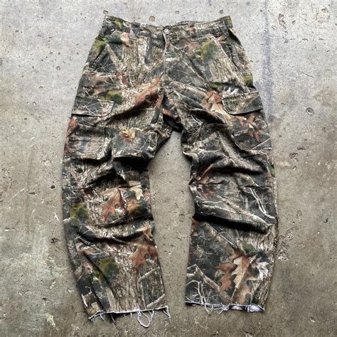 Essential Real Tree Camo Cargo Pants Size Depop