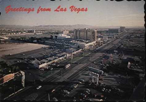 Aerial View of the Las Vegas Strip Nevada Postcard