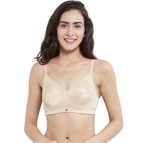 Soie Womens Full Coverage Encircled Non Wired Non Padded Bra Nude Buy Soie Womens Full